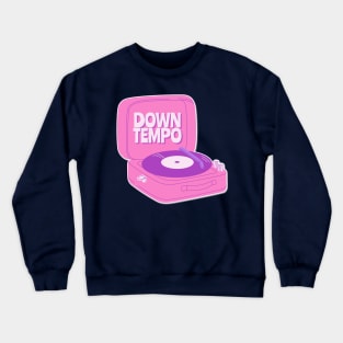 Downtempo Lo-Fi Crewneck Sweatshirt